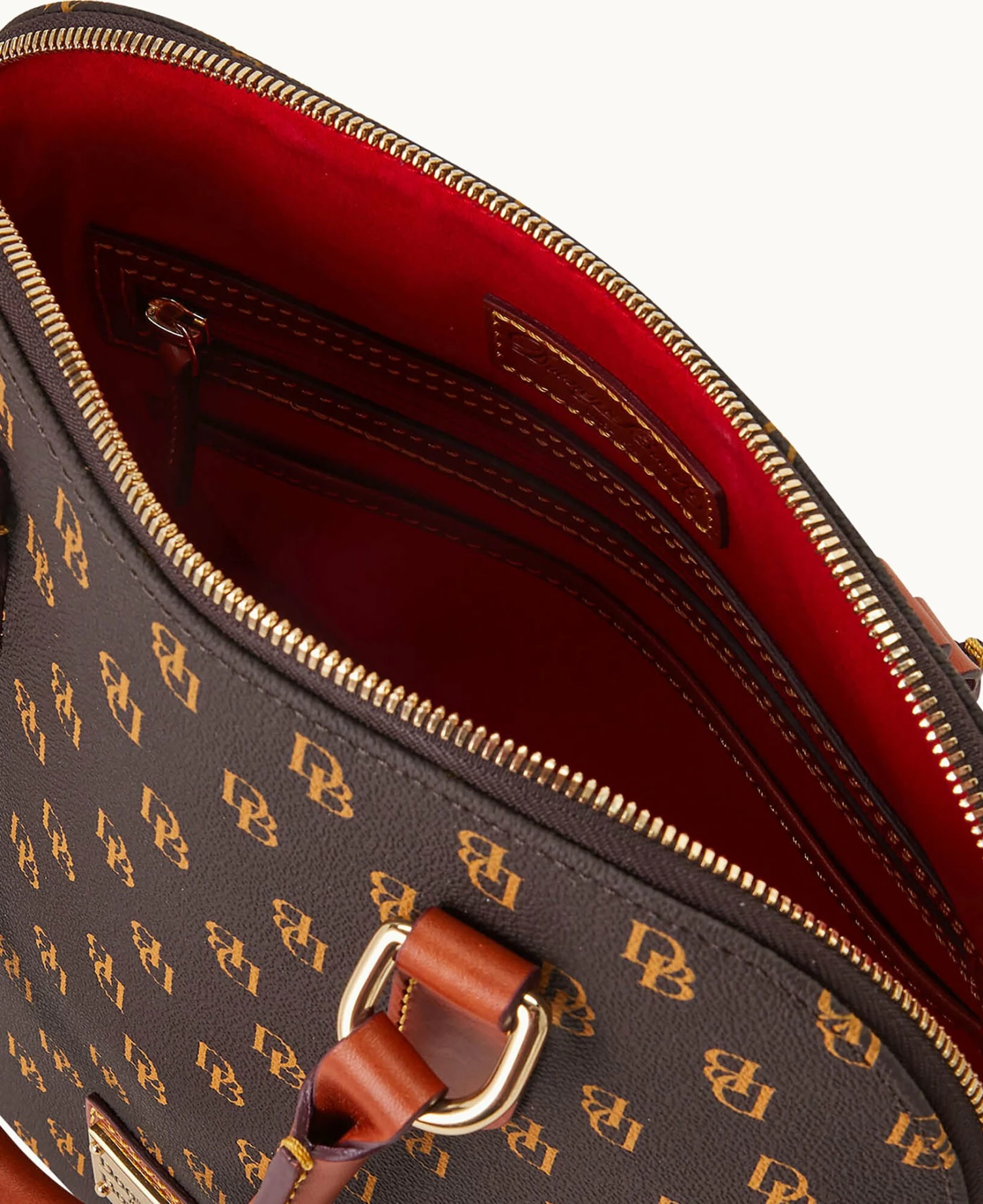 Gretta Domed Satchel Brown Tmoro Gretta Domed Satchel Brown Tmoro -Florentine Shop B2257G NGBMPATN ALT2 1