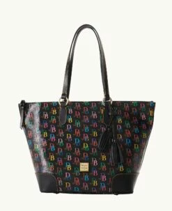 DB75 Multi Career Tote Black -Florentine Shop B2258G 5SBLPABL 1