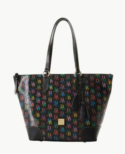 DB75 Multi Career Tote Black -Florentine Shop B2258G 5SBLPABL 2