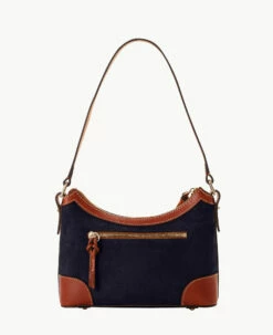 Suede Shoulder Bag Navy -Florentine Shop B2264G SUNVPATN ALT3