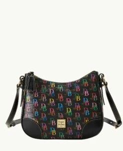 DB75 Multi Crossbody Hobo Black 6 DB75 Multi Crossbody Hobo Black -Florentine Shop B2269G 5SBLPABL 1