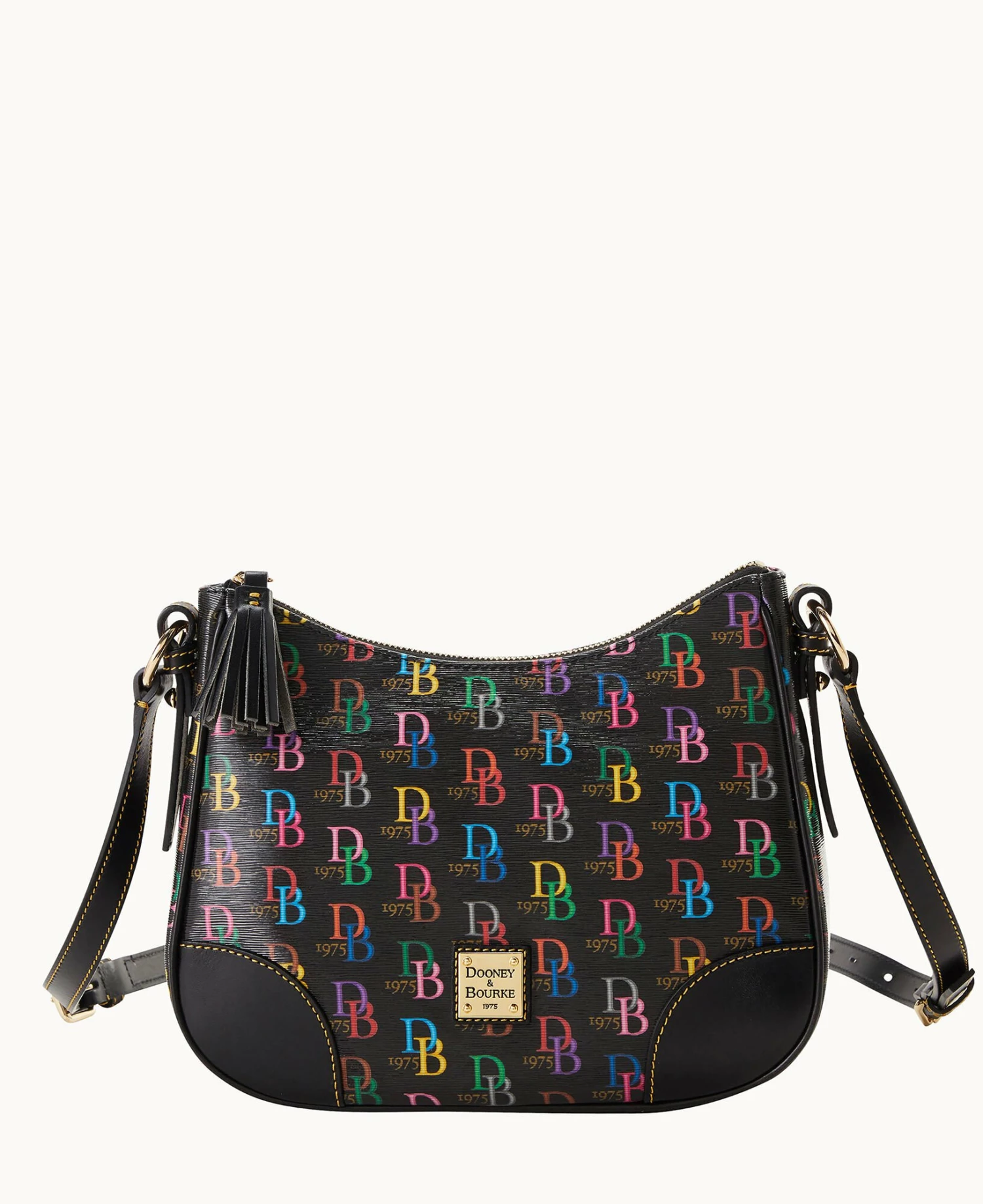 DB75 Multi Crossbody Hobo Black DB75 Multi Crossbody Hobo Black -Florentine Shop B2269G 5SBLPABL 1