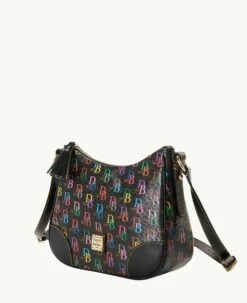 DB75 Multi Crossbody Hobo Black 8 DB75 Multi Crossbody Hobo Black -Florentine Shop B2269G 5SBLPABL ALT1 1