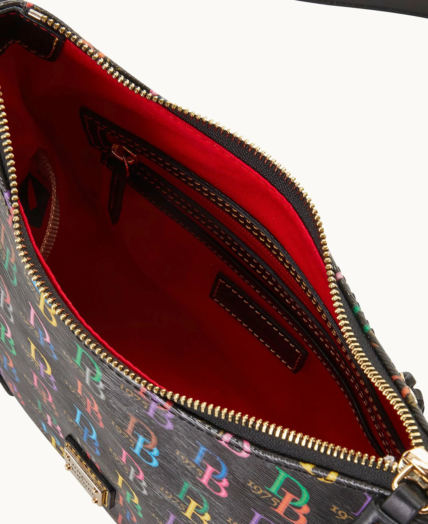 DB75 Multi Crossbody Hobo Black DB75 Multi Crossbody Hobo Black -Florentine Shop B2269G 5SBLPABL ALT2 1