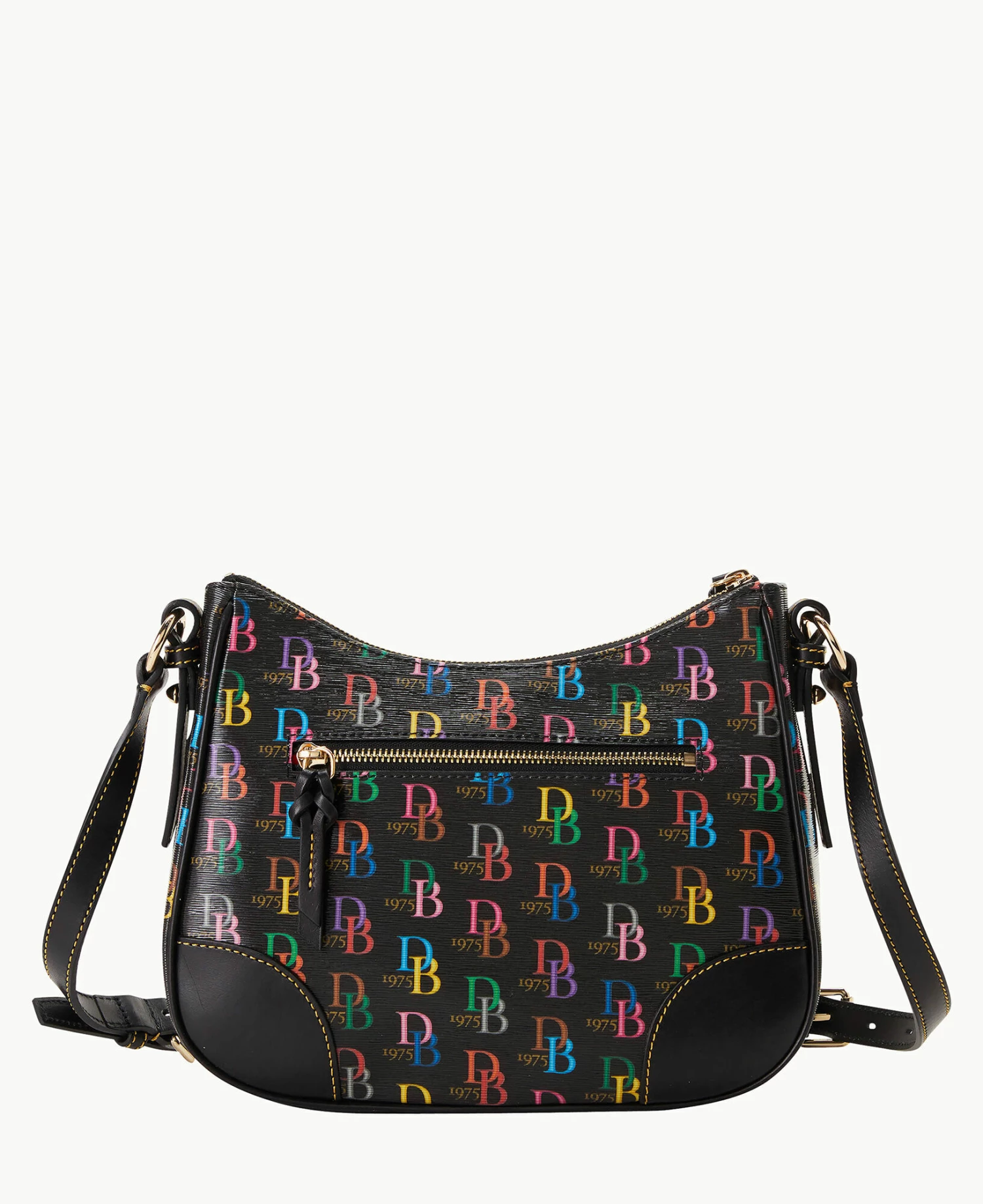 DB75 Multi Crossbody Hobo Black DB75 Multi Crossbody Hobo Black -Florentine Shop B2269G 5SBLPABL ALT3
