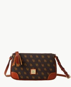 Gretta Slim Crossbody Brown Tmoro