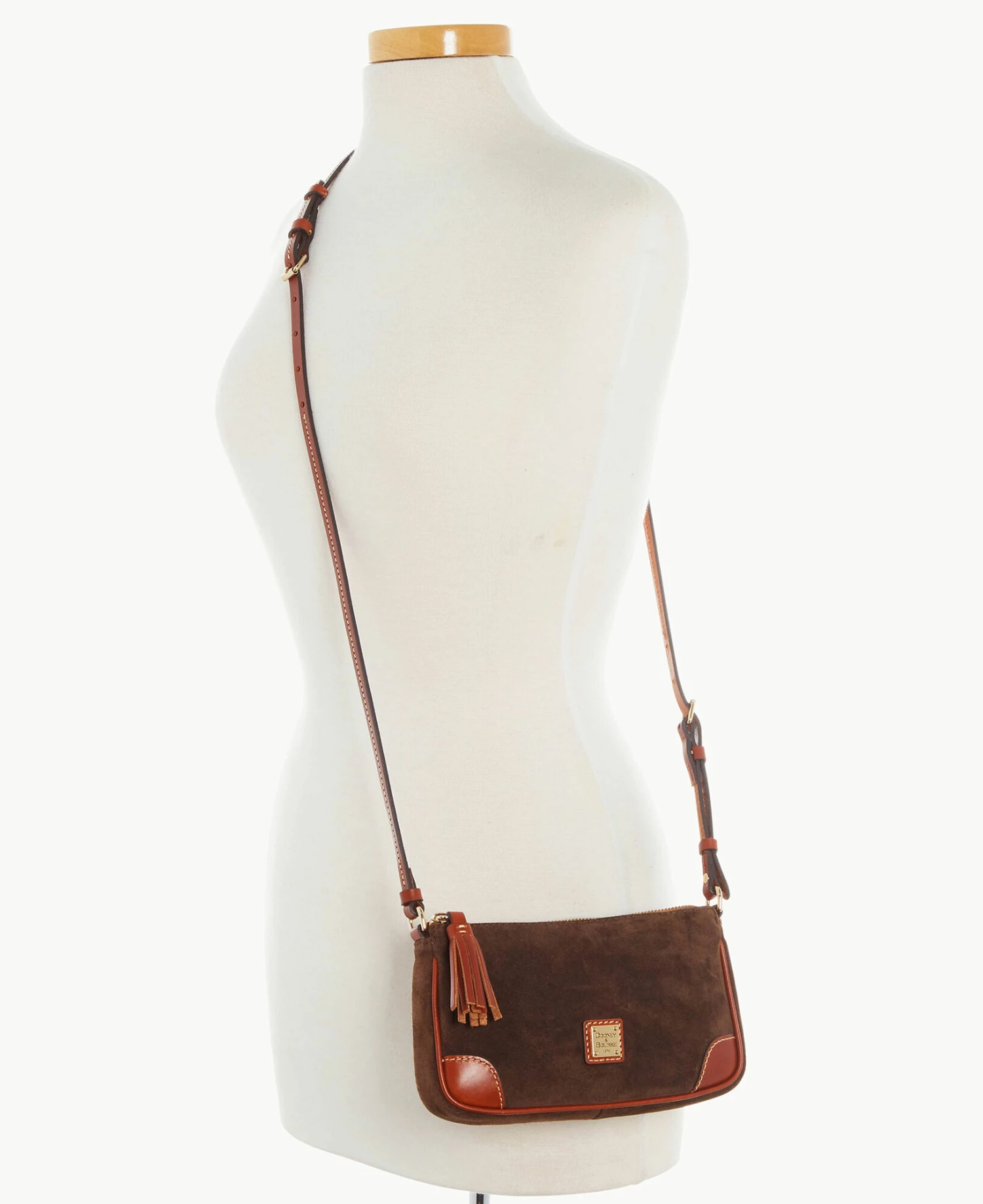 Suede Slim Crossbody Brown Tmoro Suede Slim Crossbody Brown Tmoro -Florentine Shop B2270G SUBMPATN ALT4