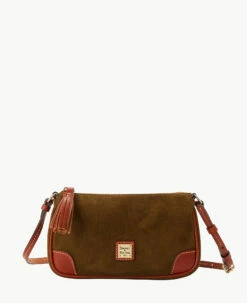 Suede Slim Crossbody Brown Tmoro 14 Suede Slim Crossbody Brown Tmoro -Florentine Shop B2270G SUOLPATN