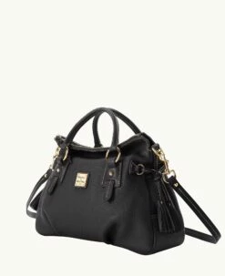 Pebble Grain Stanwich Satchel Black Black 5 Pebble Grain Stanwich Satchel Black Black -Florentine Shop B2275G AWBLPABL ALT1 1