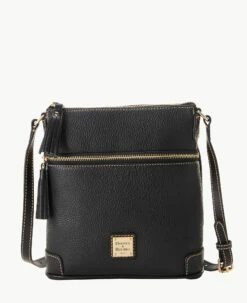 Pebble Grain Small Tassel Crossbody Black Black 9 Pebble Grain Small Tassel Crossbody Black Black -Florentine Shop B2276G AWBLPABL 2