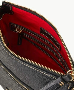 Pebble Grain Small Tassel Crossbody Black Black 2 Pebble Grain Small Tassel Crossbody Black Black -Florentine Shop B2276G AWBLPABL ALT2