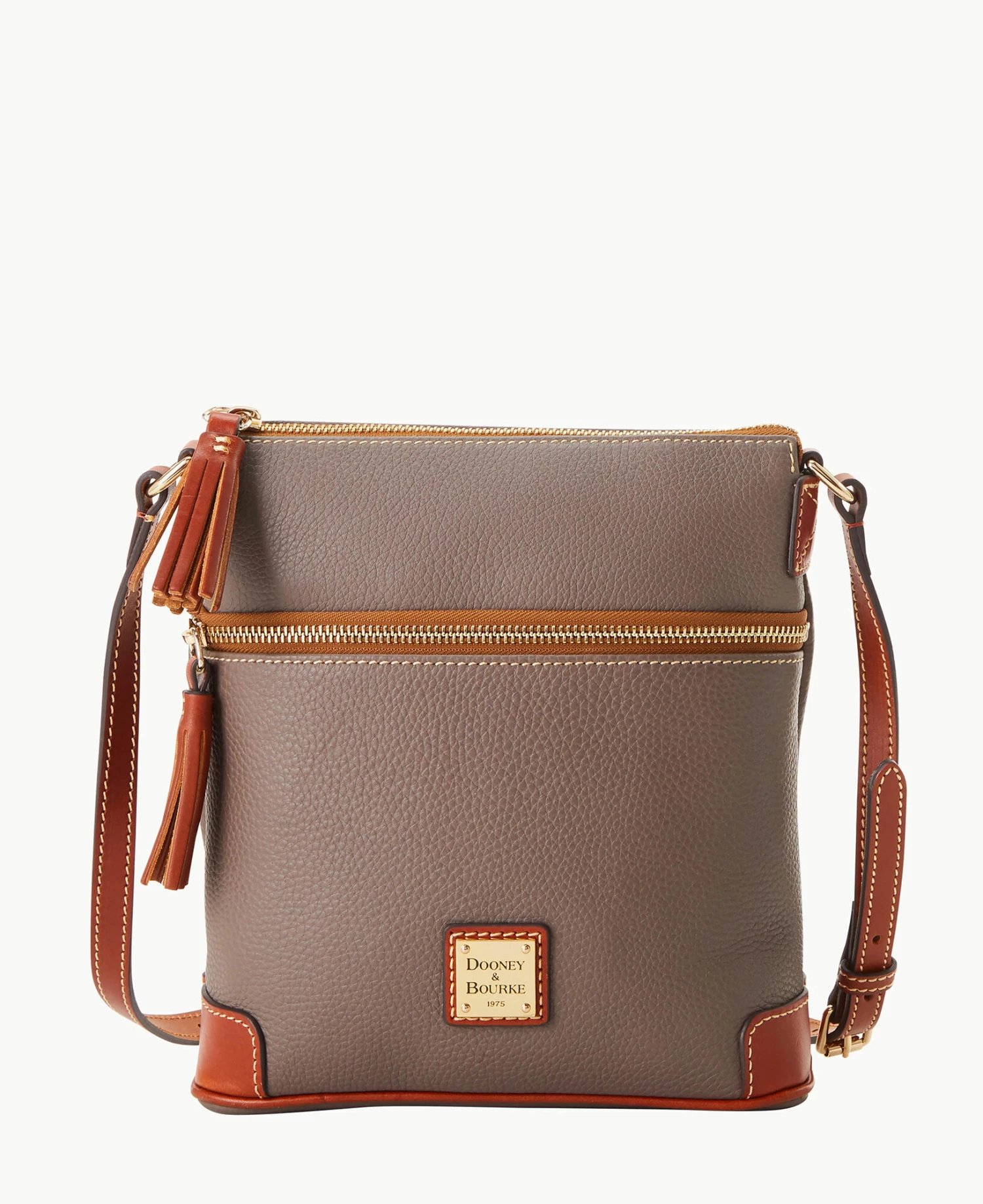 Pebble Grain Small Tassel Crossbody Black Black Pebble Grain Small Tassel Crossbody Black Black -Florentine Shop B2276G AWELPATN