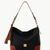Suede Large Sac Black