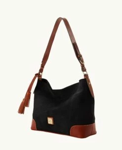 Suede Large Sac Black -Florentine Shop B2282G SUBLPATN ALT1 1