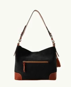 Suede Large Sac Black -Florentine Shop B2282G SUBLPATN ALT3 1