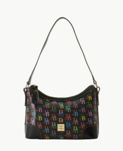DB75 Multi Large Shoulder Bag Black -Florentine Shop B2289G 5SBLPABL 2