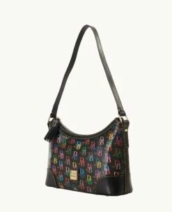 DB75 Multi Large Shoulder Bag Black -Florentine Shop B2289G 5SBLPABL ALT1 1