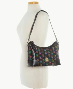 DB75 Multi Large Shoulder Bag Black -Florentine Shop B2289G 5SBLPABL ALT4