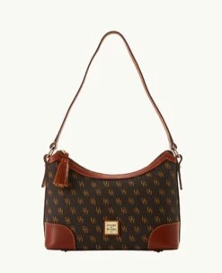 Gretta Large Shoulder Bag Brown Tmoro -Florentine Shop B2289G NGBMPATN 1