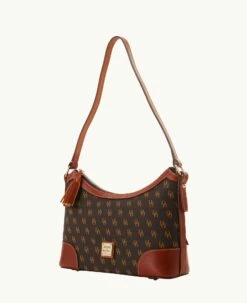 Gretta Large Shoulder Bag Brown Tmoro -Florentine Shop B2289G NGBMPATN ALT1 1