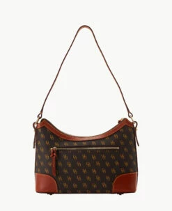 Gretta Large Shoulder Bag Brown Tmoro -Florentine Shop B2289G NGBMPATN ALT3