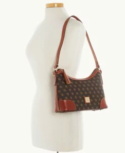 Gretta Large Shoulder Bag Brown Tmoro -Florentine Shop B2289G NGBMPATN ALT4 1