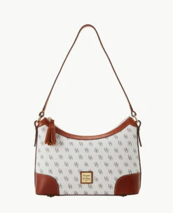 Gretta Large Shoulder Bag Brown Tmoro -Florentine Shop B2289G NGBOPATN