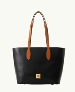 Wexford Leather Tote Black -Florentine Shop B2320G JKBLPANA 1