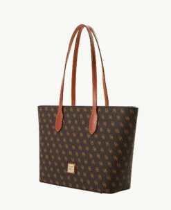 Gretta Tote Brown Tmoro 2 Gretta Tote Brown Tmoro -Florentine Shop B2320G NGBMPATN ALT1