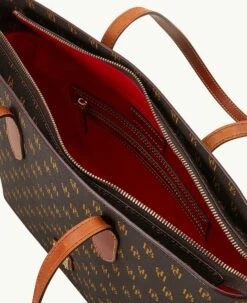 Gretta Tote Brown Tmoro 9 Gretta Tote Brown Tmoro -Florentine Shop B2320G NGBMPATN ALT2 1