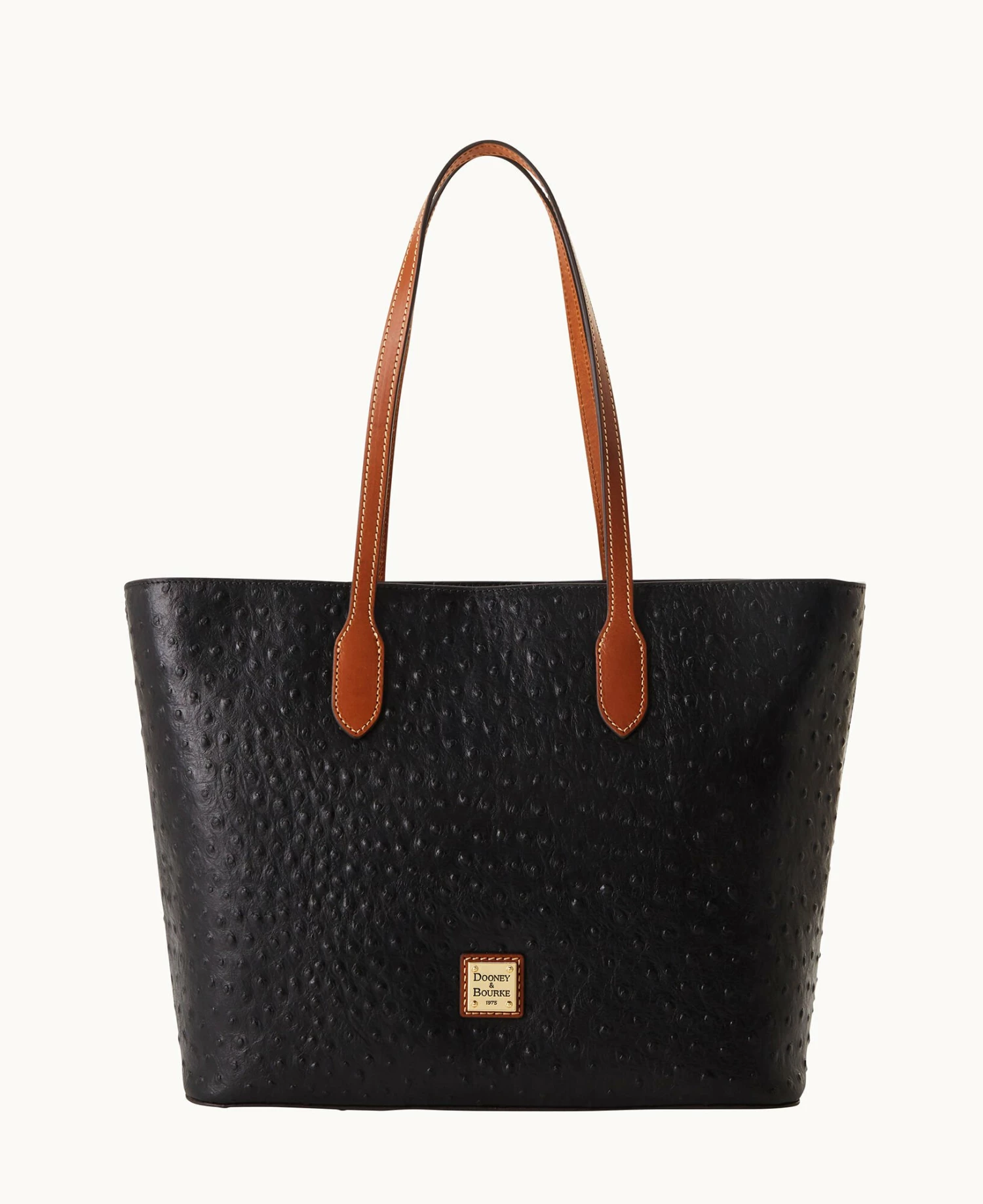 Ostrich Large Tote Black Ostrich Large Tote Black -Florentine Shop B2321G OTBLPAKR 1