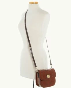 Denison Saddle Bag Cognac -Florentine Shop B2323G 8DCGPABM ALT4 1