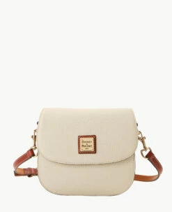 Pebble Grain Saddle Bag Wine -Florentine Shop B2323G AWBOPATN