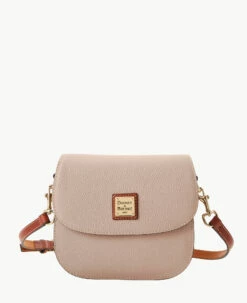 Pebble Grain Saddle Bag Wine -Florentine Shop B2323G AWOYPATN