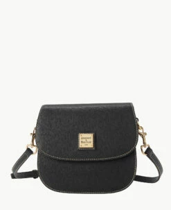 Saffiano Saddle Bag Bubble Gum 13 Saffiano Saddle Bag Bubble Gum -Florentine Shop B2323G SIBLSIBL