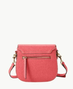 Saffiano Saddle Bag Bubble Gum 4 Saffiano Saddle Bag Bubble Gum -Florentine Shop B2323G SIBZSIBZ ALT3