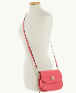 Saffiano Saddle Bag Bubble Gum 11 Saffiano Saddle Bag Bubble Gum -Florentine Shop B2323G SIBZSIBZ ALT4 1