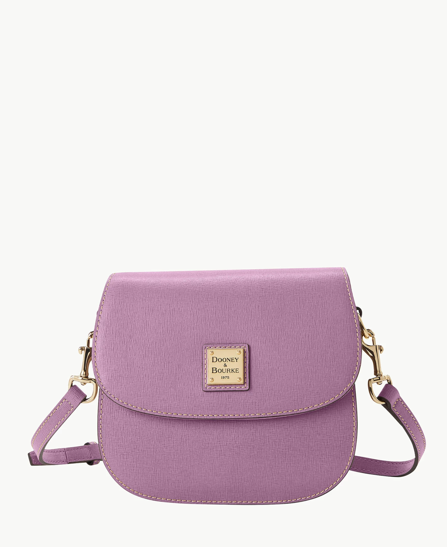 Saffiano Saddle Bag Bubble Gum Saffiano Saddle Bag Bubble Gum -Florentine Shop B2323G SILUSILU