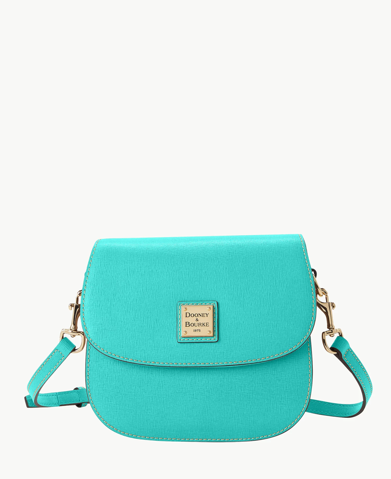 Saffiano Saddle Bag Bubble Gum Saffiano Saddle Bag Bubble Gum -Florentine Shop B2323G SIMISIMI