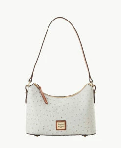 Ostrich Baguette Black -Florentine Shop B2324G OTFGPAKR