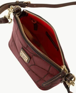 Denison Mini Domed Crossbody Bordeaux -Florentine Shop B2325G 8DBXPABM ALT2