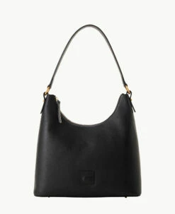 Florentine Hobo Black Black