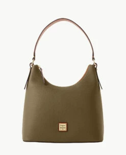 Pebble Grain Hobo Olive