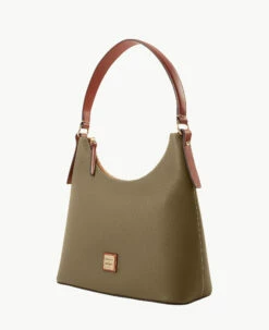 Pebble Grain Hobo Olive -Florentine Shop B2326G AWOLPATN ALT1