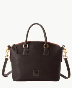 Florentine Domed Satchel Brown Tmoro