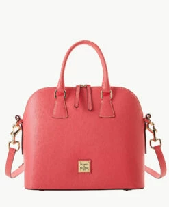 Saffiano Satchel Bubble Gum 11 Saffiano Satchel Bubble Gum -Florentine Shop B2329G SIBZSIBZ 2