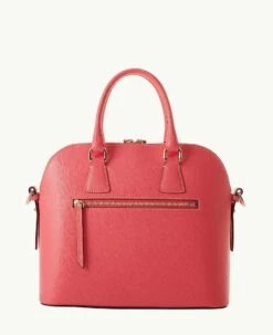 Saffiano Satchel Bubble Gum 8 Saffiano Satchel Bubble Gum -Florentine Shop B2329G SIBZSIBZ ALT3 1