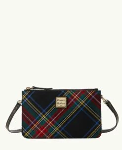 Tartan Large Bella Crossbody Black -Florentine Shop B2335G TTBLPABL 1