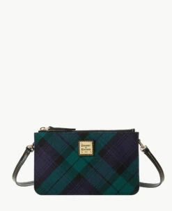 Tartan Large Bella Crossbody Black -Florentine Shop B2335G TTNVPABL