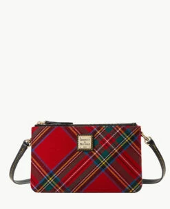 Tartan Large Bella Crossbody Black -Florentine Shop B2335G TTRDPABL